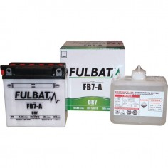 BATTERIE TYPE YB7-A + A GAUCHE AVEC PACK ACIDE