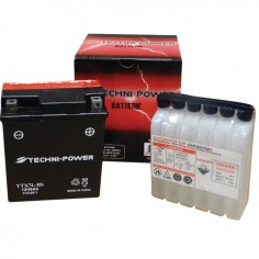 BATTERIE TYPE YTX7L-BS + A DROITE AVEC PACK ACIDE