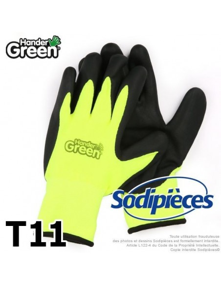Gants double protection. Confort froid. HanderGreen® T11
