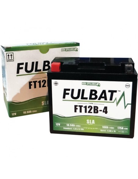 BATTERIE GEL TYPE GT12B-4 + A GAUCHE