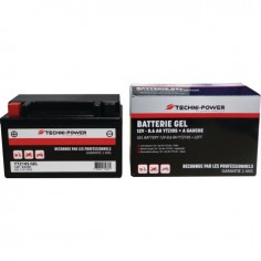 BATTERIE GEL TYPE YTZ10S + A GAUCHE
