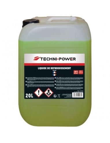 LIQUIDE REFROIDISSEMENT UNIVERSEL -35°C BIDON 20L TECHNI-POWER