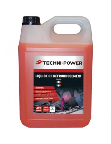 LIQUIDE REFROIDISSEMENT SI-OAT UNIVERSEL-37°C BIDON 5L  TECHNI-POWER