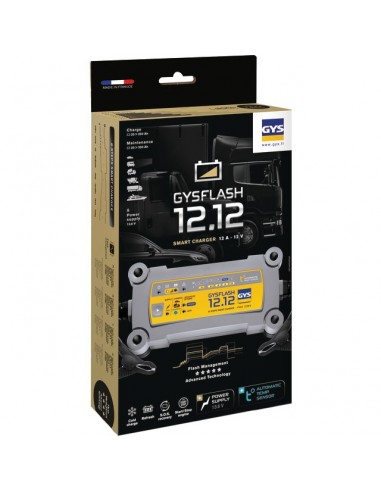 CHARGEUR DE BATTERIE FLASH 12.12 V