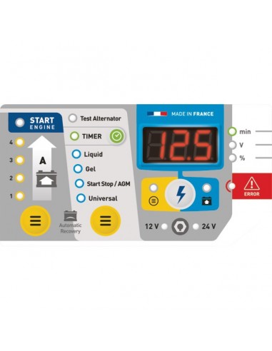 CHARGEUR DEMARREUR STARTIUM 980E 12/24 V