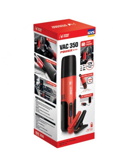 BOOSTER LITHIUM NOMAD POWER VAC 350