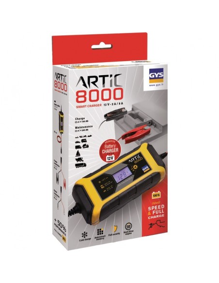 CHARGEUR DE BATTERIE ARTIC 8000
