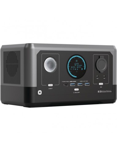 STATION ELECTRIQUE MOBILE E3 - 285WH - SORTIE AC 300W E3