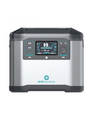 STATION ELECTRIQUE MOBILE S15 - 960WH - SORTIE AC 1500W S15