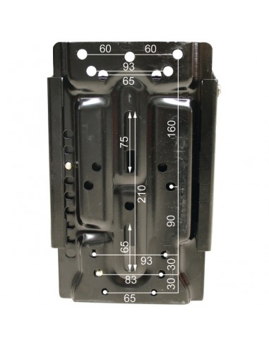 SIEGE MECANIQUE UNIVERSEL PVC BLEU RM20 105