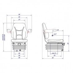 SIEGE MECANIQUE PVC RM81 200 2