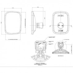RETROVISEUR REVERSIBLE 194X143MM 2