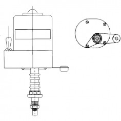 MOTEUR ESSUIE-GLACE 85° TIGE COURTE 2