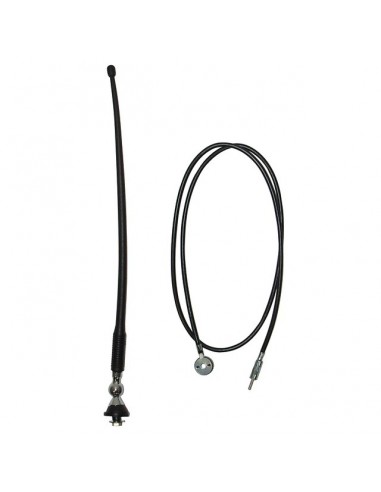 ANTENNE RADIO UNIVERSELLE SOUPLE CAOUTCHOUC 240 MM