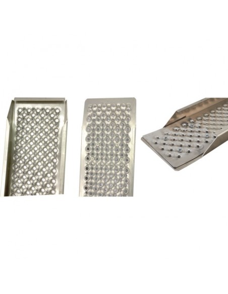 RAMPE ALU 2000X200MM CHARGE MAX 400 KG LA PAIRE