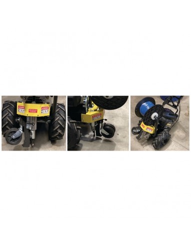 ENFOUISSEUSE DE CABLE PERIMETRIQUE DE ROBOT DE TONTE EQUIPEE OSVAN