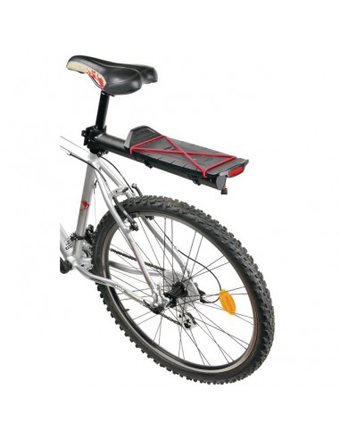 PORTE BAGAGE RODEO NOIR FIXATION TIGE SELLE