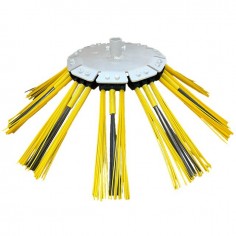 KIT DE 10 ENSEMBLES DE 3 BROSSES MIX ACIER ET POLY POUR GREENBUSTER PRO 66 ET PRO III