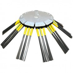 KIT DE 10 ENSEMBLES DE 3 BROSSES ACIER POUR GREENBUSTER PRO III