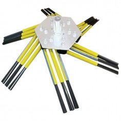 KIT DE 6 ENSEMBLES DE 3 BROSSES ACIER POUR HOME 550