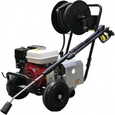 NETTOYEUR THERMIQUE EAU FROIDE FDX ELITE 13L/MIN 150 BAR AVEC ENROULEUR ET ROTABUSE COMET 9020050300-M20N-ER