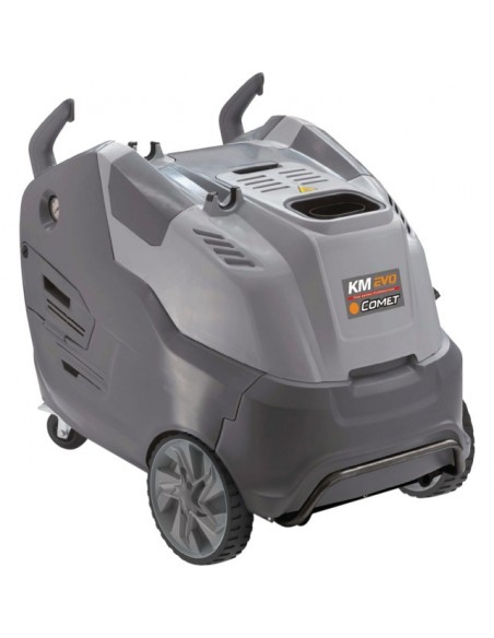 NETTOYEUR EAU CHAUDE KM EVO EXTRA 9.21 21L/MN 180 BAR AVEC ENROULEUR COMET 9060055800-M20B-E