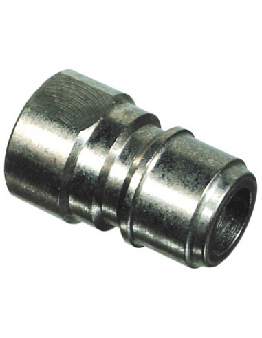 RACCORD RAPIDE A BILLE INOX 200 BAR MALE 3/8 FEMELLE