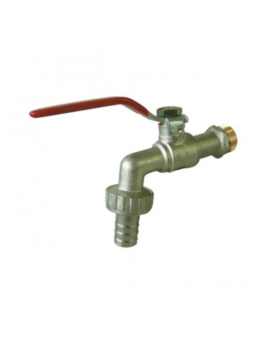 ROBINET ECO 1/4 TOUR ENTREE 3/4 20X27 AVEC NEZ CANNELE 19 MM
