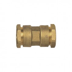 JONCTION LAITON TUYAU 25  MM A SERRAGE EXTERIEUR