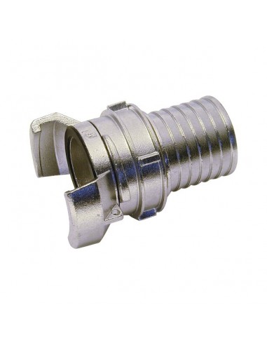 DEMI RACCORD CANNELE AVEC VERROU TUYAU 25 TYPE D20