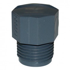 BOUCHON FILETE MALE 3/4