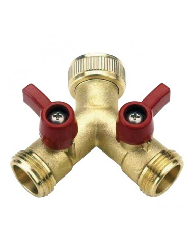 ROBINET 2 VOIES REGLABLES 3/4 20X27 FEMELLE