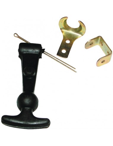 ATTACHE CAPOT MOYEN LG 120MM BLISTER DE 2