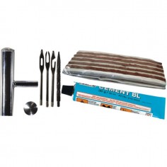 TRESSES LONGUES SEALFIX + ACCESSOIRES REPARATION PNEU BLISTER DE 5