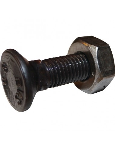 BOULON TETE FRAISEE COLLET CARRE 10X50 8.8 BRUT BLISTER DE 10