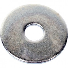 RONDELLE PLATE EXTRA LARGE POUR VIS 8MM ZINGUE BLISTER DE 30