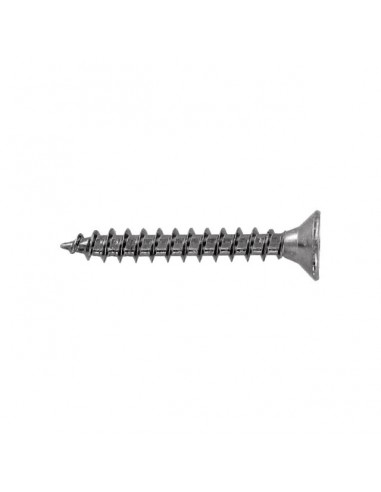 VIS AGGLO TETE FRAISEE 04X50 INOX A2 (BLISTER DE 50)
