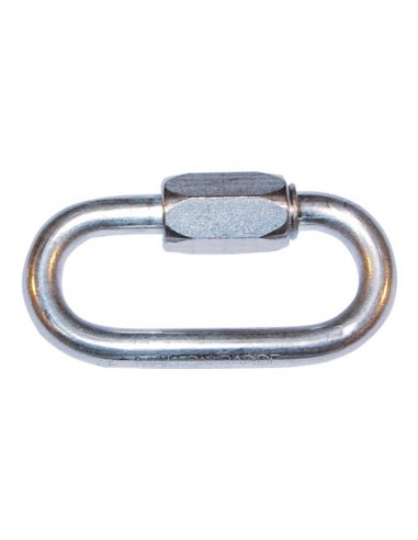 MAILLON RAPIDE ACIER ZINGUE 06 MM BLISTER DE 2