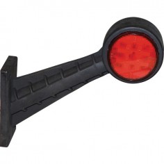 FEU GABARIT INCLINE DROIT ROUGE/BLANC 10/30V 2X4 LED BLISTER