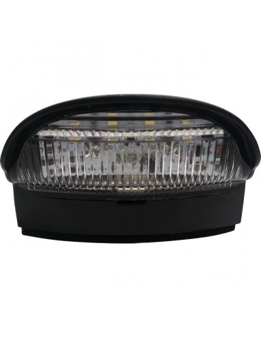 ECLAIREUR DE PLAQUE EA70 12/24V NOIR LED (BOX)