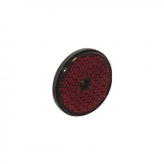 CATADIOPTRE ROND 60MM AVEC PERCAGE ROUGE BLISTER DE 2