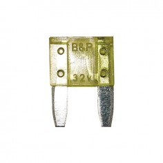 FUSIBLE ENFICHABLE MICRO 20A BLISTER DE 6