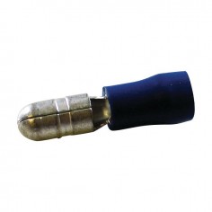 COSSE RONDE MALE BLEU 4MM BLISTER DE 20