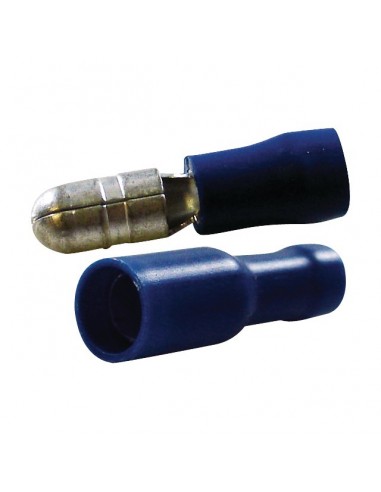 COSSE RONDE MALE FEMELLE BLEU BLISTER DE 18