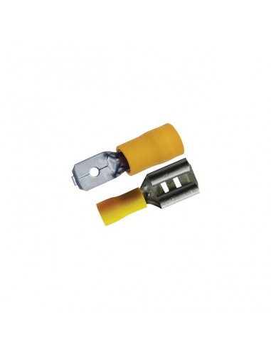 COSSE PLATE MALE FEMELLE ASSORTIMENT JAUNE 6