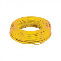 FIL MONOCONDUCTEUR JAUNE 1