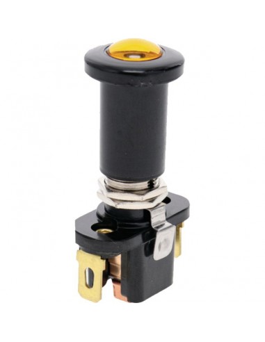 INTERRUPTEUR A TIRETTE LUMINEUX ORANGE BLISTER