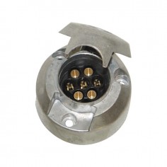 SOCLE FEMELLE 7 PLOTS METAL ALU BLISTER