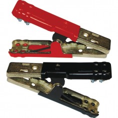 PINCE DE DEMARRAGE LAITON 500A ROUGE/NOIRE BLISTER DE 2