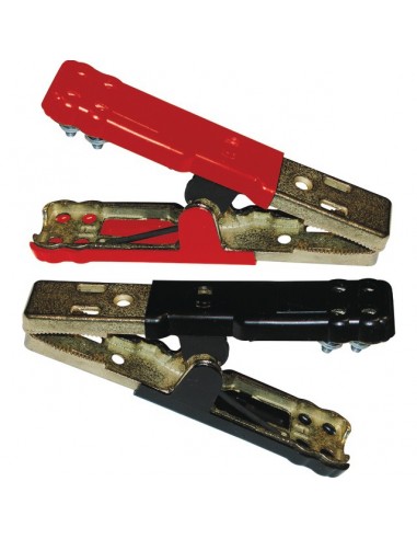 PINCE DE DEMARRAGE LAITON 500A ROUGE/NOIRE BLISTER DE 2